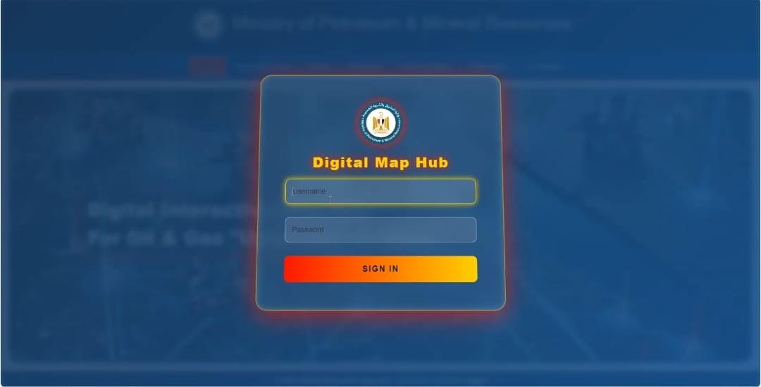 Digital interactive Map